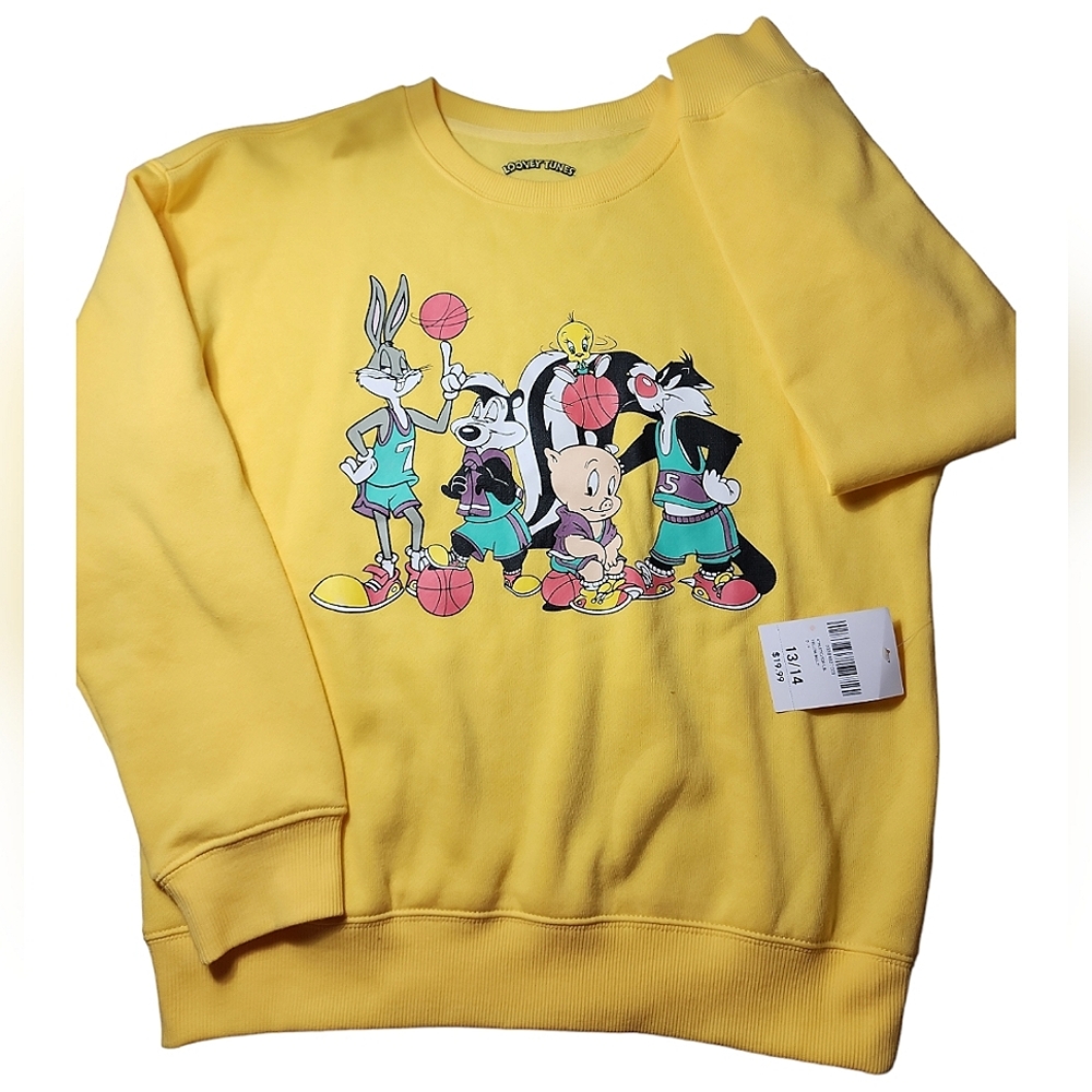 NWT Girl's Forever 21 Looney Tunes Sweatshirt  Size 13/14